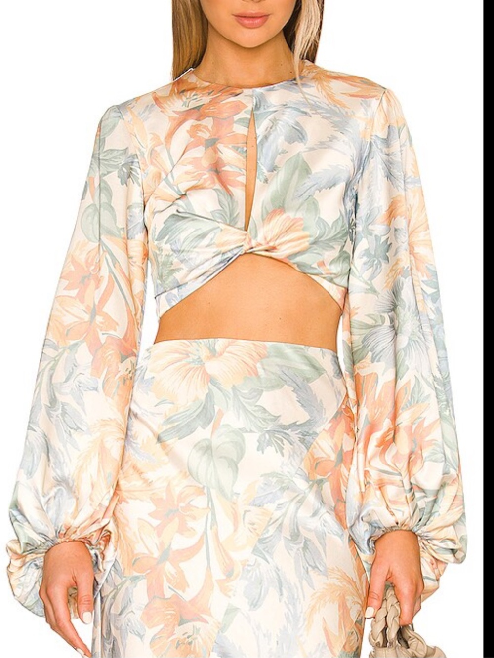 Significant Other Mimi Top in Island Bouquet color size 8